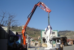 Fontane in pietra ricostituita.